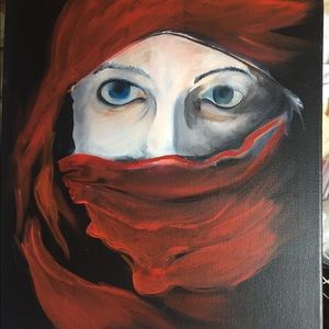 Acrylic hand painted on canvas